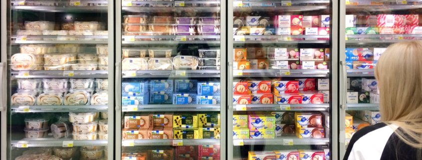 Which packages stand out in the store?