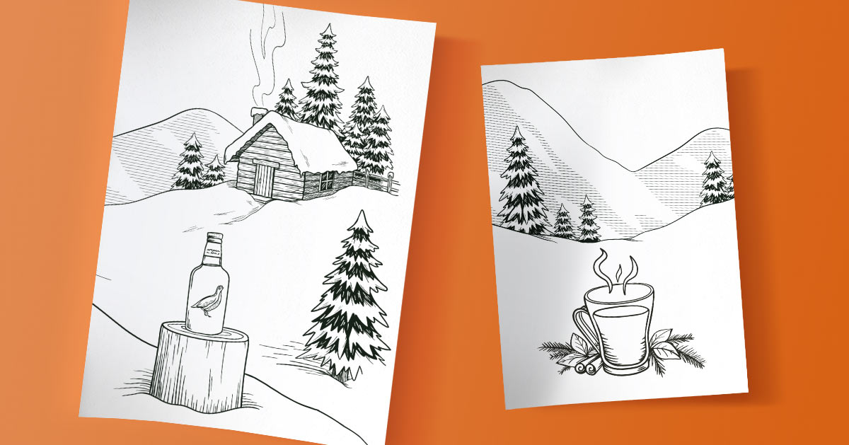 Piirroskuva - Case Edrington Piirroskuvitus Edringtonille