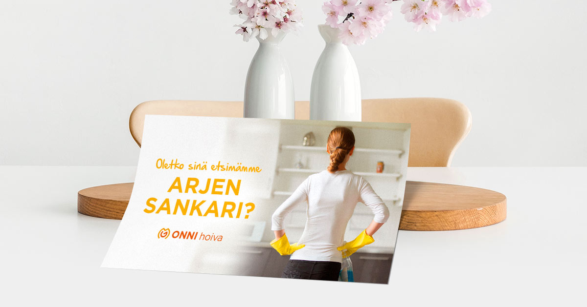 Rekrytointiviestintä - Case Onni hoiva Rekrytointiviestintä Onni hoiva