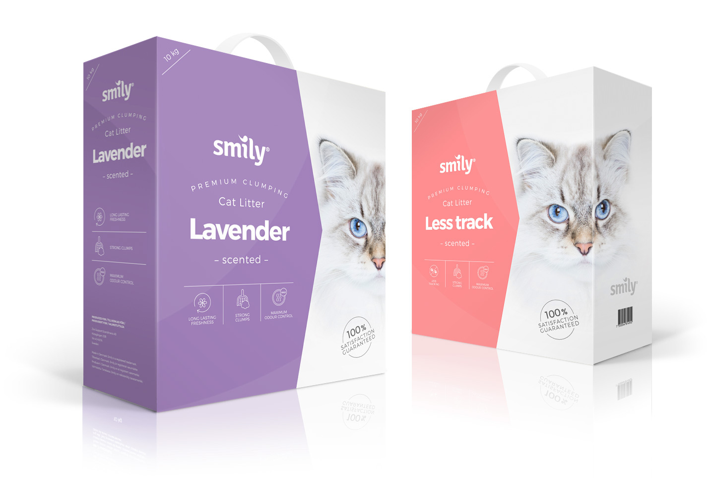 Smily CatLitter collection package design