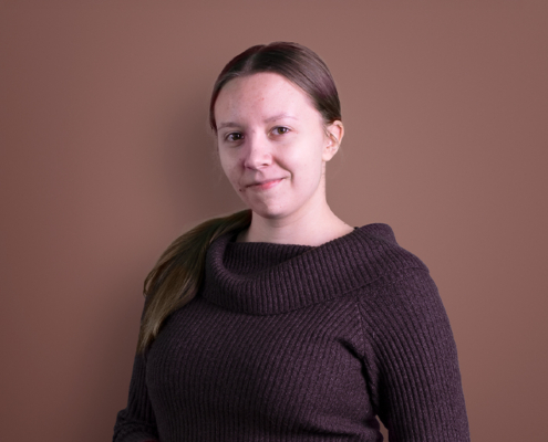 Valokuvassa Janika Laitala.