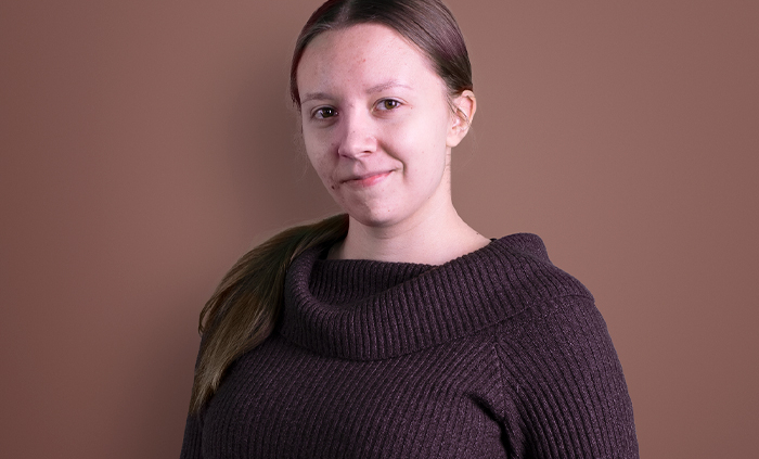 Valokuvassa Janika Laitala.