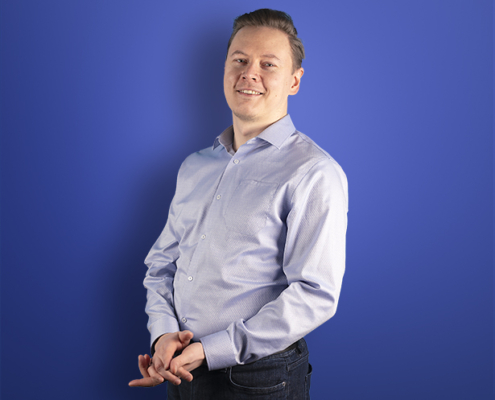 Kuvassa Arttu Mannila.