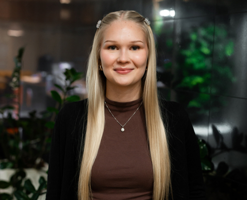 Kuvassa Anni Nykänen.